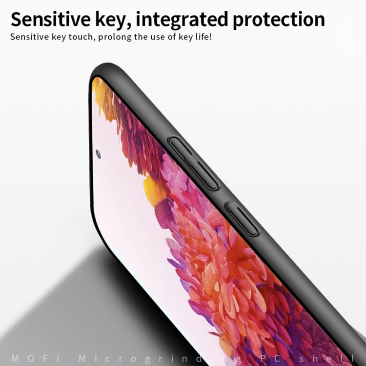 For Samsung Galaxy S20 FE MOFI Frosted PC Ultra-thin Hard Case(Black) - Galaxy S20 FE Cases by NILLKIN | Online Shopping UK | buy2fix