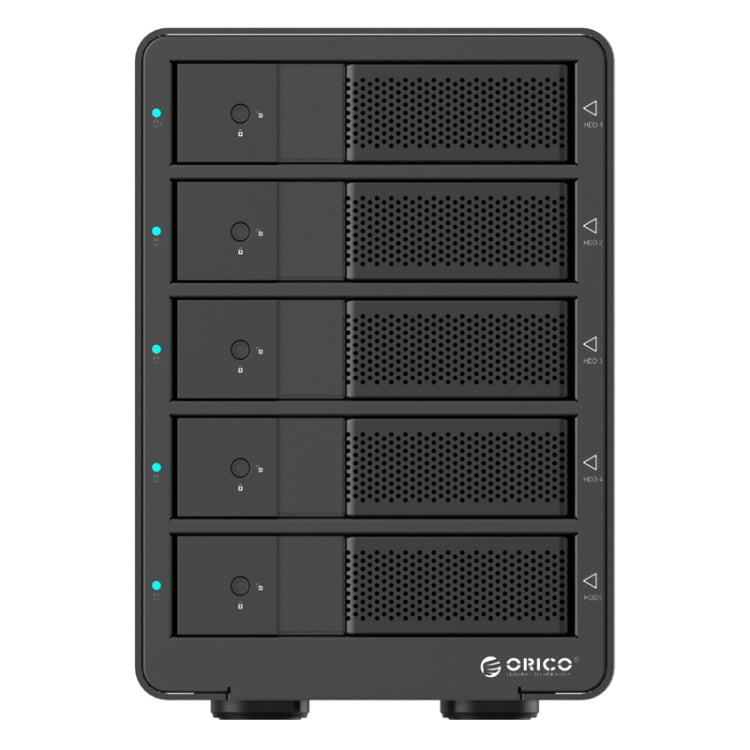 ORICO 9558RU3-V1-BK 3.5-Inch External Hard Drive Enclosure - HDD Enclosure by ORICO | Online Shopping UK | buy2fix
