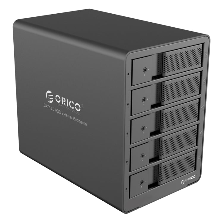 ORICO 9558RU3-V1-BK 3.5-Inch External Hard Drive Enclosure - HDD Enclosure by ORICO | Online Shopping UK | buy2fix