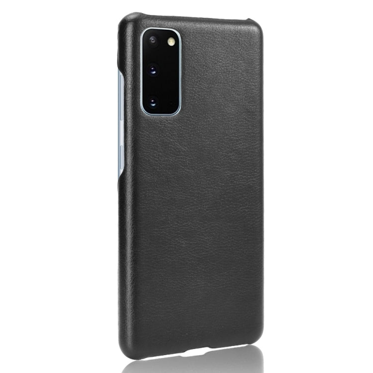 For Samsung Galaxy S20 FE Shockproof Litchi Texture PC + PU Case(Black) - Galaxy S20 FE Cases by NILLKIN | Online Shopping UK | buy2fix