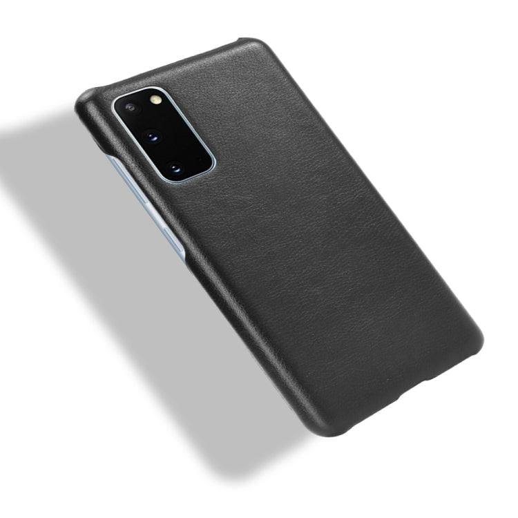 For Samsung Galaxy S20 FE Shockproof Litchi Texture PC + PU Case(Black) - Galaxy S20 FE Cases by NILLKIN | Online Shopping UK | buy2fix