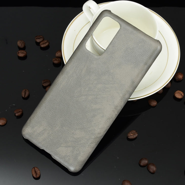 For Samsung Galaxy S20 FE Shockproof Litchi Texture PC + PU Case(Gray) - Galaxy S20 FE Cases by NILLKIN | Online Shopping UK | buy2fix