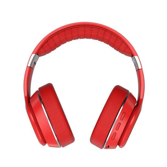 VJ320 Bluetooth 5.0 Head-mounted Foldable Wireless Headphones Support TF Card with Mic(Red) by buy2fix