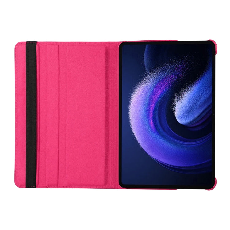 For Xiaomi Pad 6 / Pad 6 Pro ENKAY 360 Degree Rotation Stand Litchi Leather Smart Tablet Case(Dark Blue) - More Tablet Cases by ENKAY | Online Shopping UK | buy2fix