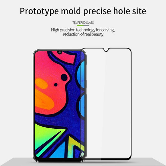 For Samsung Galaxy M21s PINWUYO 9H 2.5D Full Screen Tempered Glass Film(Black) by PINWUYO
