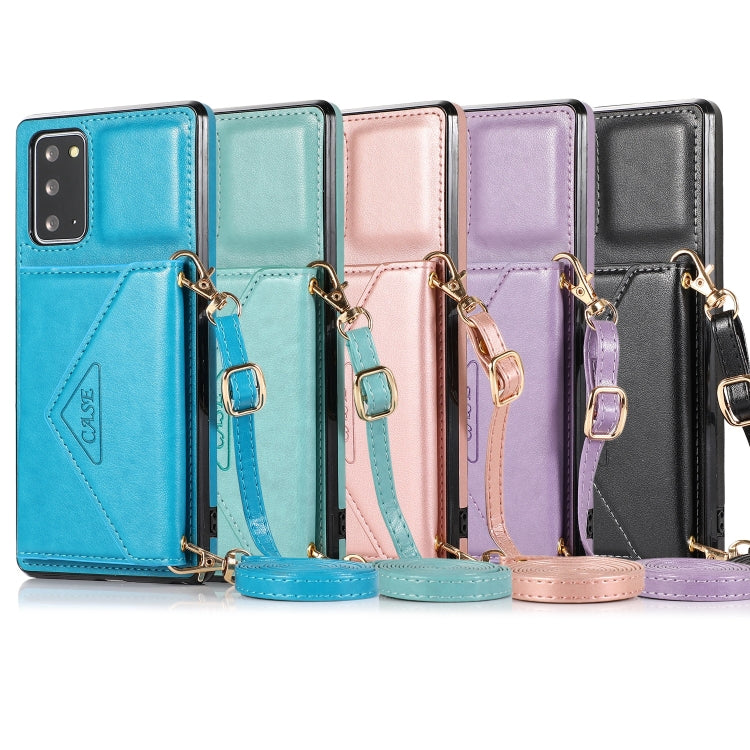 For Samsung Galaxy S20 FE Multi-functional Cross-body Card Bag TPU+PU Back Cover Case with Holder & Card Slot & Wallet(Black) by buy2fix