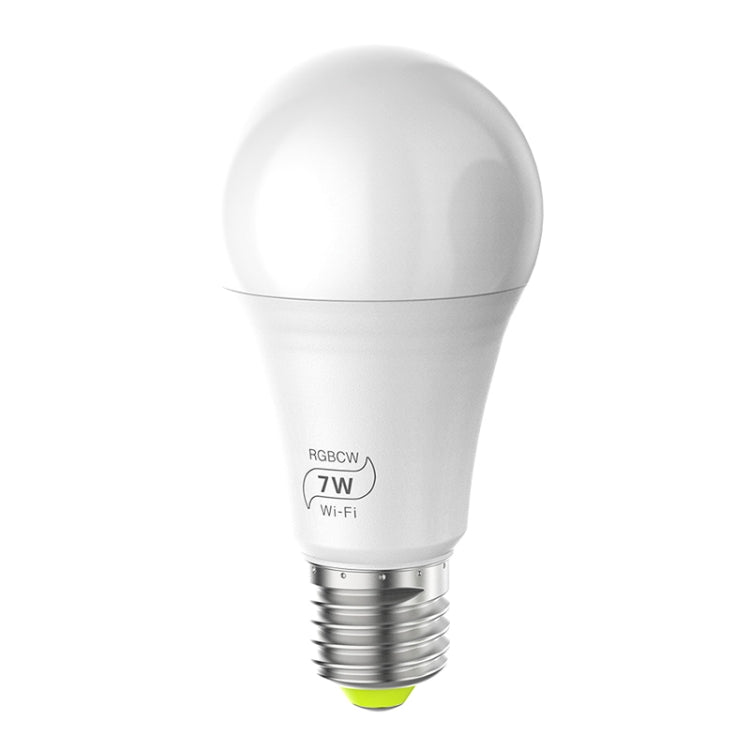 7W E27 RGBCW WIFI LED smart bulb wireless smart home automation light(RGBCW+Warm White+White) - Smart Light Bulbs by buy2fix | Online Shopping UK | buy2fix