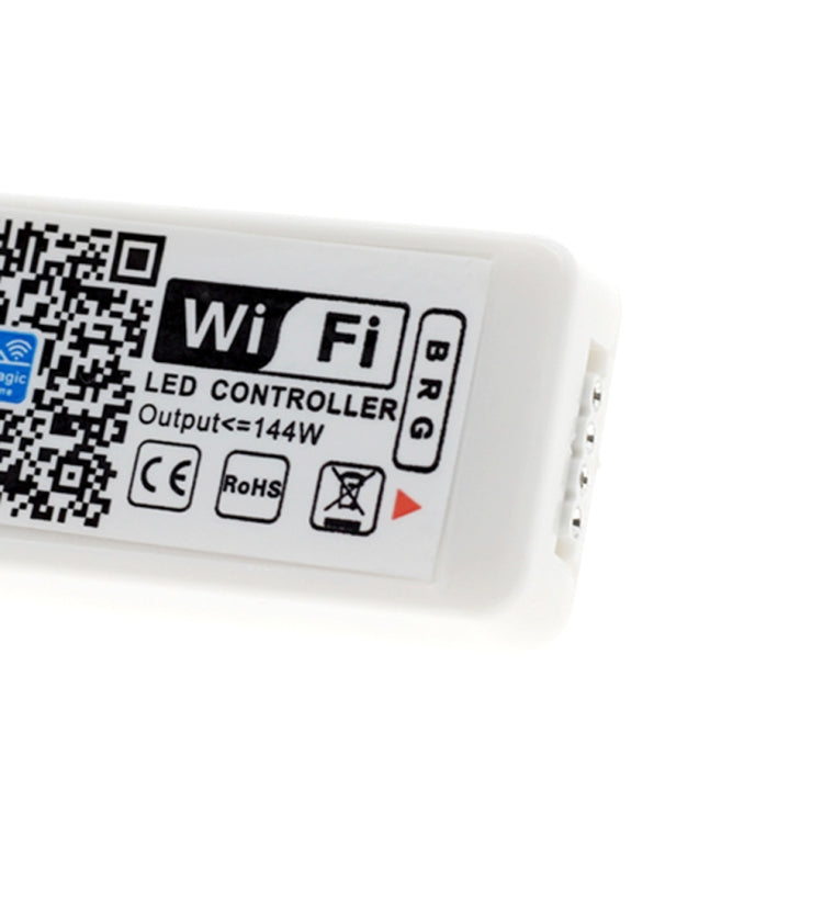 Smart Phone Control Music and Timer Mode Home Mini WIFI LED RGB Controller, type:RGBW Controller - LED Controller by buy2fix | Online Shopping UK | buy2fix