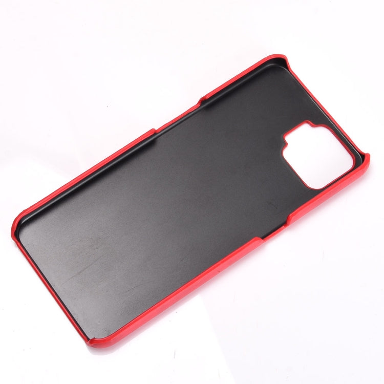 For OPPO F17 / A73 2020 Shockproof Litchi Texture PC + PU Case(Gray) - OPPO Cases by buy2fix | Online Shopping UK | buy2fix