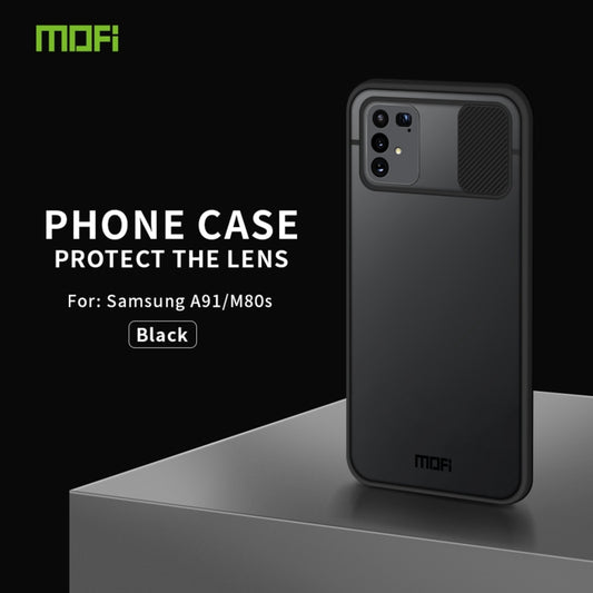 For Samsung Galaxy S10 Lite MOFI Xing Dun Series Translucent Frosted PC + TPU Privacy Anti-glare Shockproof All-inclusive Protective Case(Black) by MOFI