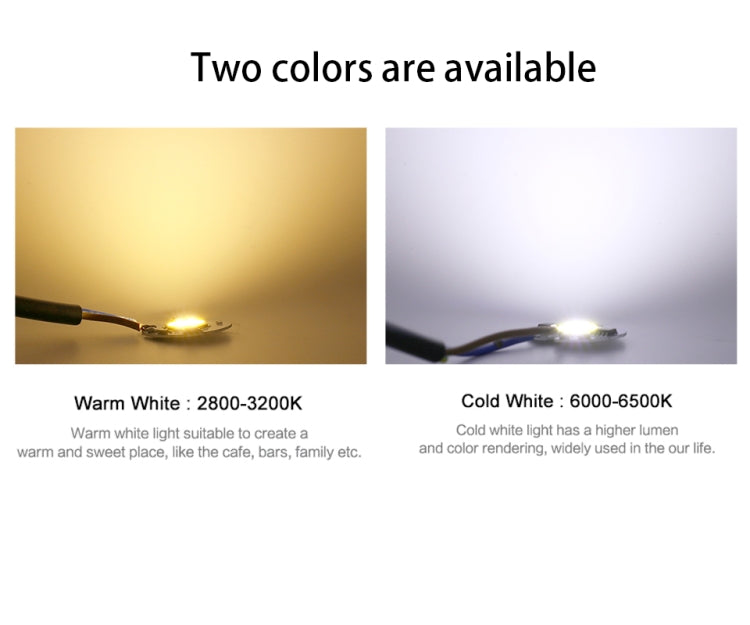 5 PCS COB LED Light Chip AC 220V LED Bulb Light Intelligent IC Driver Bulb Light DIY Spotlight Downlight Chip Outdoor Flood Light(7W(warm white)) - Light Beads by buy2fix | Online Shopping UK | buy2fix