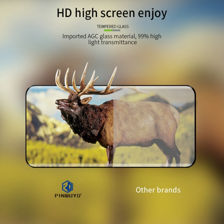 For Xiaomi Mi 11 PINWUYO 9H 3D Hot Bending Tempered Glass Film(Black) - by PINWUYO | Online Shopping UK | buy2fix