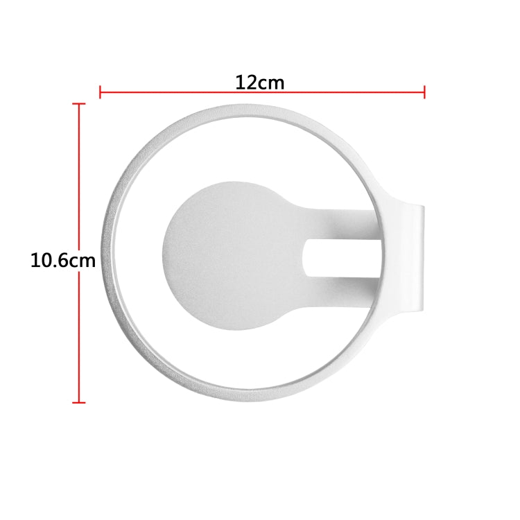 Universal Speaker Holder Wall Mount Aluminum Alloy Hanger Bracket For Apple HomePod Mini(Silver) - Speaker Bracket by buy2fix | Online Shopping UK | buy2fix
