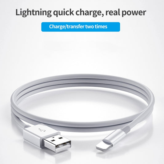 XJ-51 3A USB to 8 Pin Fast Charging Cable for iPhone 12 Series, Length: 1m by buy2fix