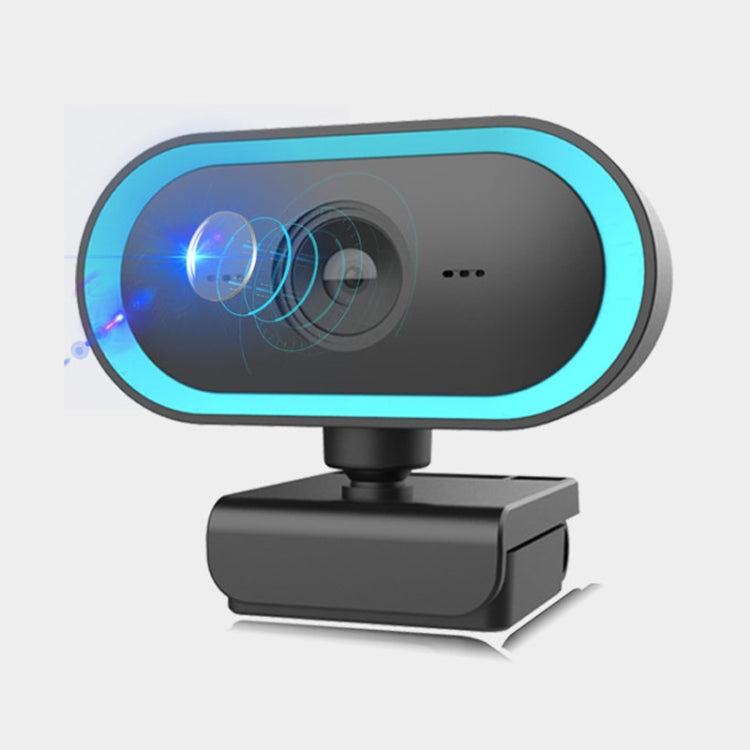 C11 2K Picture Quality HD Without Distortion 360 Degrees Rotate Built-in Microphone Sound Clear Webcams with Tripod(Blue) - by buy2fix | Online Shopping UK | buy2fix