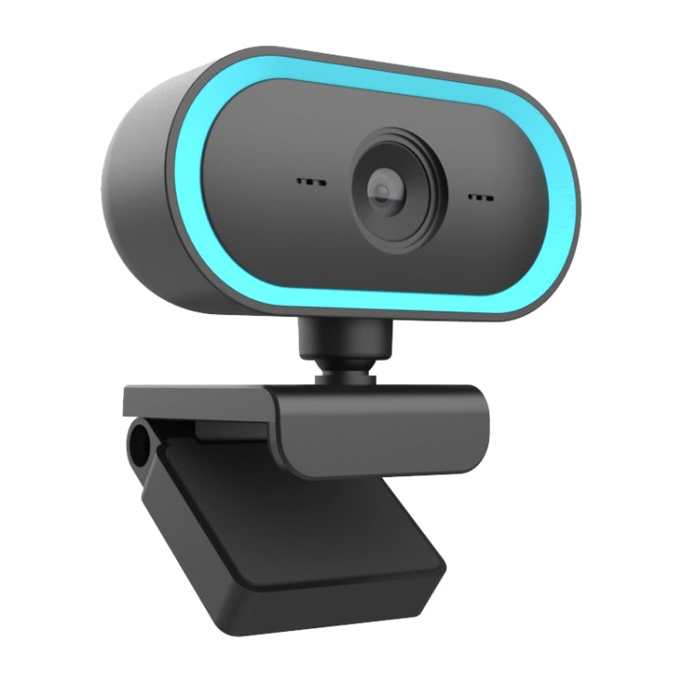 C11 2K Picture Quality HD Without Distortion 360 Degrees Rotate Built-in Microphone Sound Clear Webcams with Tripod(Blue) - by buy2fix | Online Shopping UK | buy2fix