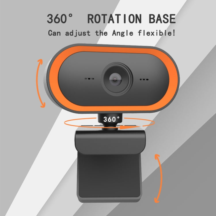 C11 2K Picture Quality HD Without Distortion 360 Degrees Rotate Built-in Microphone Sound Clear Webcams with Tripod(Blue) - by buy2fix | Online Shopping UK | buy2fix