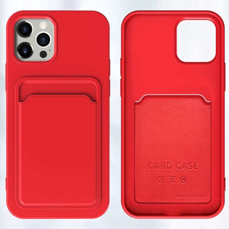 For iPhone 11 TPU + Flannel Lining Shockproof Case with Card Slots (Green) - iPhone 11 Cases by buy2fix | Online Shopping UK | buy2fix