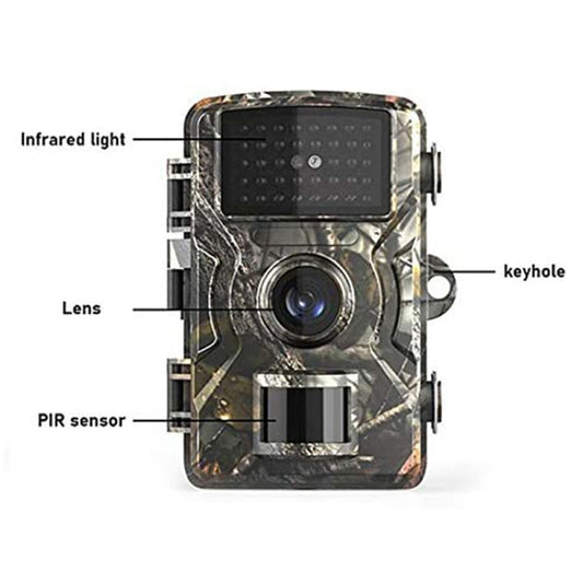 DL001 Hunting Camera 12MP 1080P 26 LEDs 940nm Night Vision by buy2fix