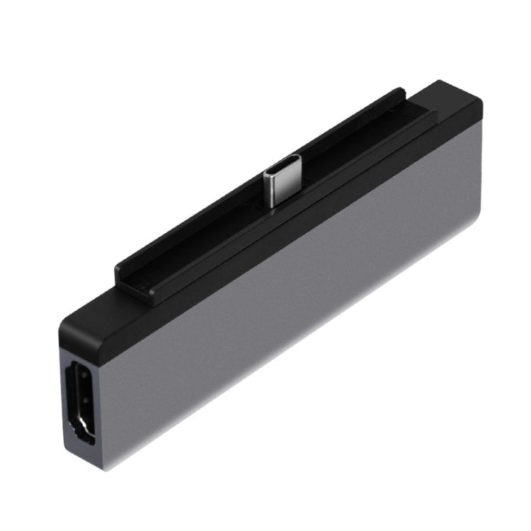 6 in 1 Type-C to HDMI/PD/USB3.0/Audio/SD&TF Card Reader HUB Converter for iPad Pro - USB HUB by buy2fix | Online Shopping UK | buy2fix