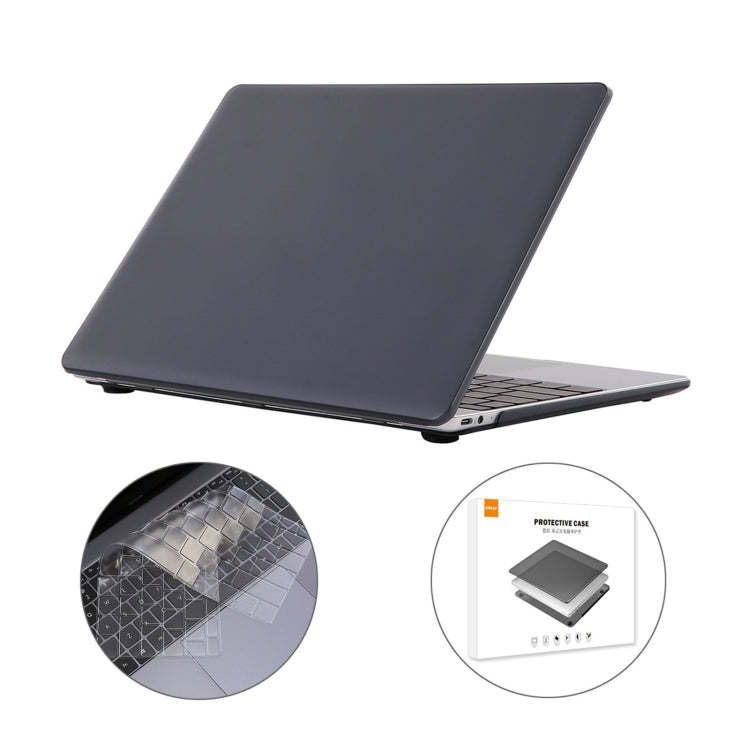 ENKAY for Huawei MateBook 13 Core Edition US Version 2 in 1 Crystal Protective Case with TPU Keyboard Film(Black) - Screen & Keyboard Cover by ENKAY | Online Shopping UK | buy2fix