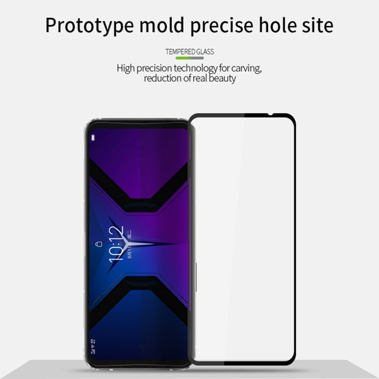 For Lenovo Legion 2 Pro PINWUYO 9H 2.5D Full Screen Tempered Glass Film(Black) - For Lenovo by PINWUYO | Online Shopping UK | buy2fix