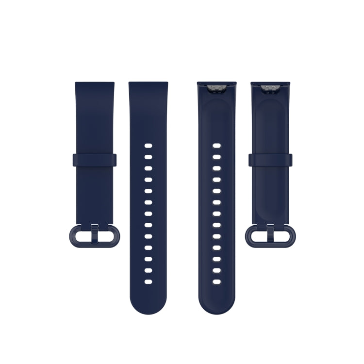 For Xiaomi Watch Mi Watch Lite / Redmi Watch Silicone Sports Watch Band(dark blue) - Watch Bands by buy2fix | Online Shopping UK | buy2fix