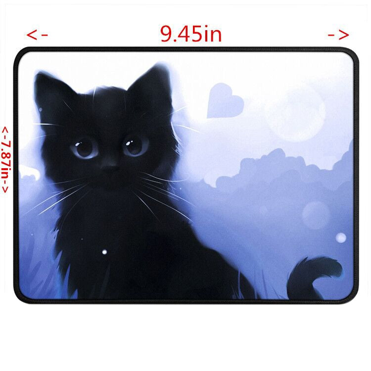 Cat Cartoon Anti-Skid E-sports Game Mouse Pad by buy2fix