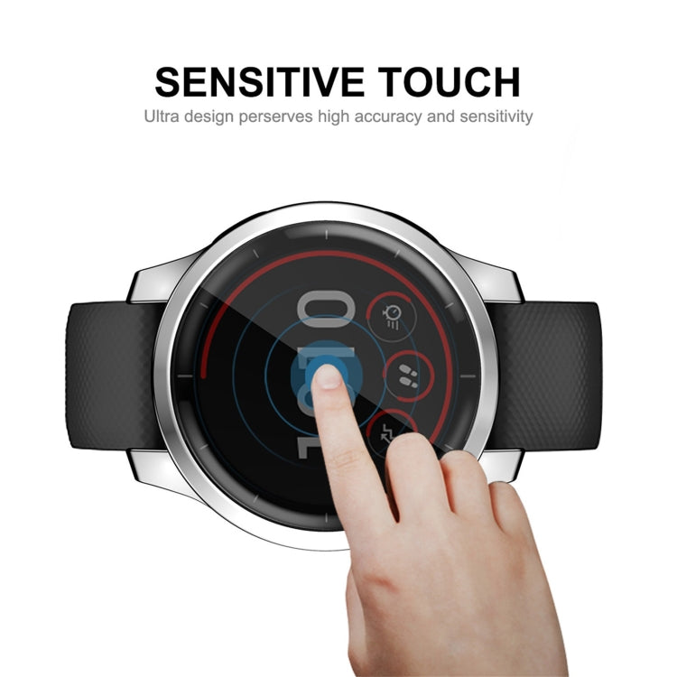 For Garmin Venu 2 45mm / Vivoactive 4 45mm ENKAY Hat-Prince Full Coverage Electroplate TPU Soft Case(Silver) - Watch Cases by ENKAY | Online Shopping UK | buy2fix