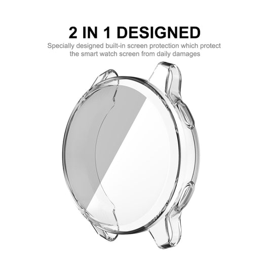 For Garmin Venu 2 45mm / Vivoactive 4 45mm ENKAY Hat-Prince Full Coverage Transparent TPU Soft Case - Watch Cases by ENKAY | Online Shopping UK | buy2fix