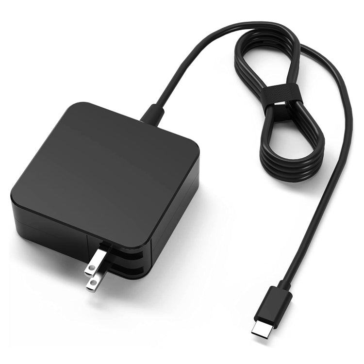65W 20V 3.25A Notebook Square Portable Type-C Power Adapter, US Plug - Universal Power Adapter by buy2fix | Online Shopping UK | buy2fix