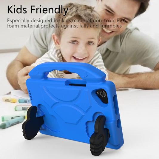 For Samsung Galaxy Tab A7 Lite T220 / T225 Thumb Bracket EVA Shockproof Tablet Case(Blue) by buy2fix