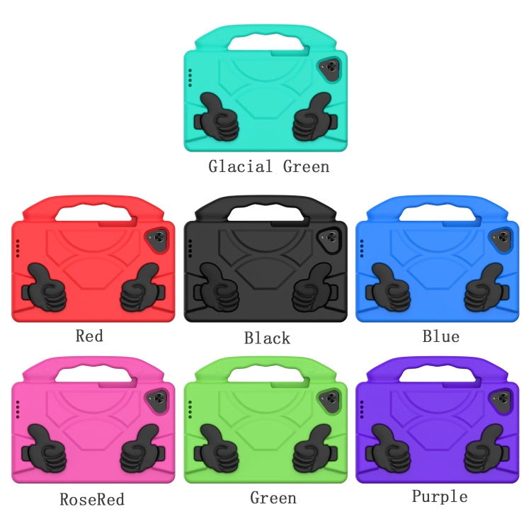 For Samsung Galaxy Tab A7 Lite T220 / T225 Thumb Bracket EVA Shockproof Tablet Case(Purple) - Tab A7 Lite T220 / T225 by buy2fix | Online Shopping UK | buy2fix