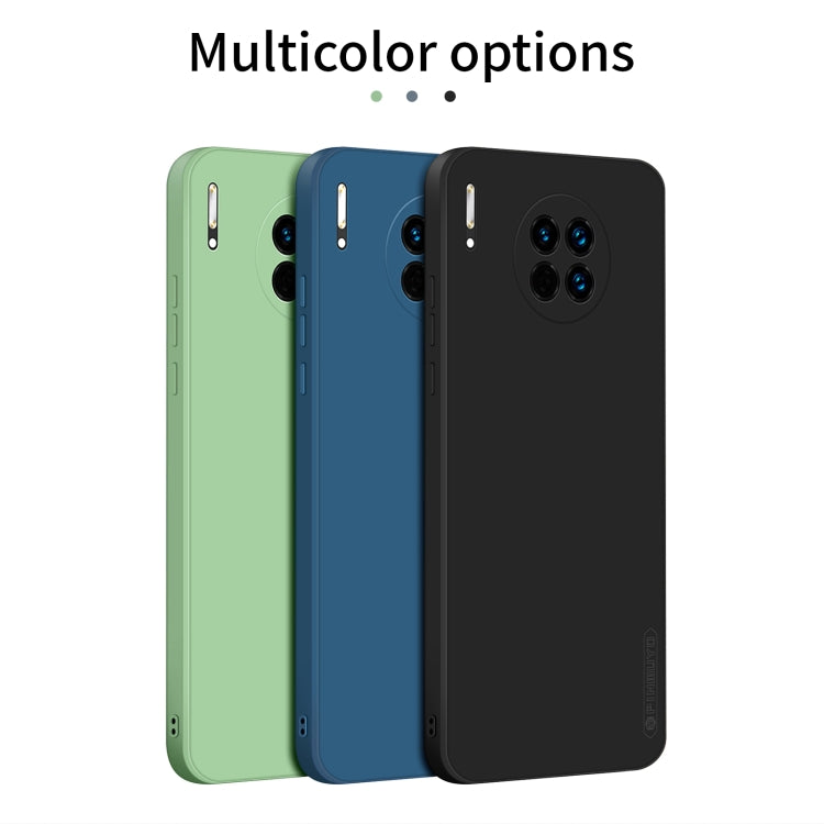 For Huawei Mate 30 PINWUYO Sense Series Liquid Silicone TPU Mobile Phone Case(Blue) - Huawei Cases by PINWUYO | Online Shopping UK | buy2fix
