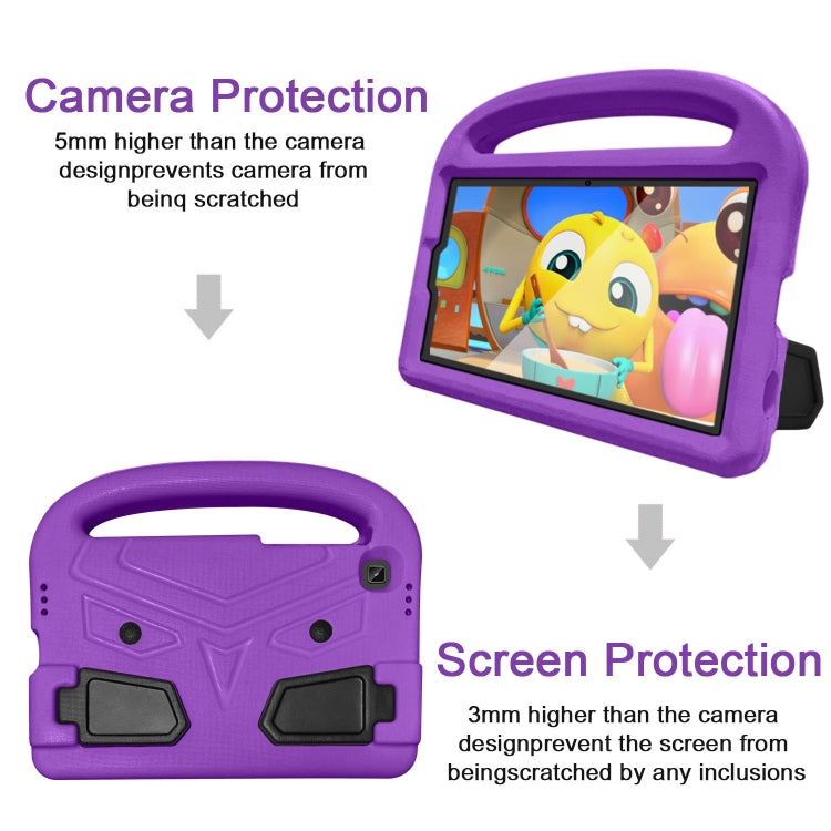 For Samsung Galaxy Tab A7 Lite T225/T220 Sparrow Style EVA Material Children Shockproof Casing Shell(Purple) - Tab A7 Lite T220 / T225 by buy2fix | Online Shopping UK | buy2fix