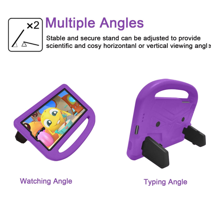 For Samsung Galaxy Tab A7 Lite T225/T220 Sparrow Style EVA Material Children Shockproof Casing Shell(Purple) - Tab A7 Lite T220 / T225 by buy2fix | Online Shopping UK | buy2fix