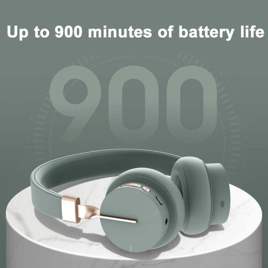 P3 Wireless 5.0 Super Bass HIFI Stereo Gaming Headset with Microphone, Support TF / FM / AUX(White) by buy2fix