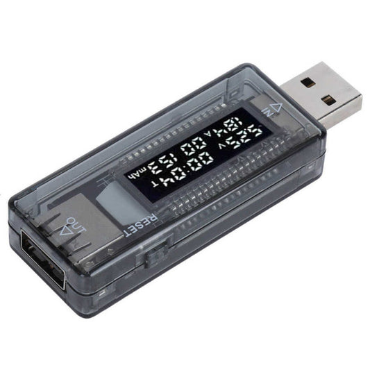 KWS-V21 QC2.0 USB Current Voltage Tester Charge Detector, Multimeter, Power Capacity Meter - Current & Voltage Tester by buy2fix | Online Shopping UK | buy2fix