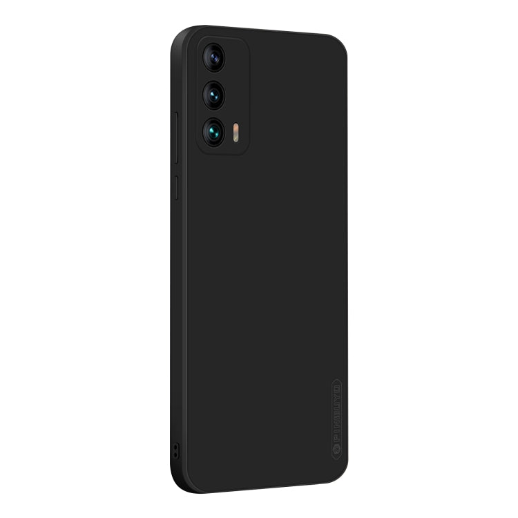 For Meizu 18 PINWUYO Touching Series Liquid Silicone TPU Shockproof Case(Black) - More Brand by PINWUYO | Online Shopping UK | buy2fix