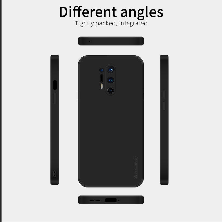 For OnePlus 8 Pro PINWUYO Touching Series Liquid Silicone TPU Shockproof Case(Green) - OnePlus Cases by PINWUYO | Online Shopping UK | buy2fix