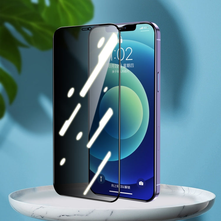 For iPhone 12 mini ENKAY Hat-Prince Full Coverage 28 Degree Privacy Screen Protector Anti-spy Tempered Glass Film - iPhone 12 mini Tempered Glass by ENKAY | Online Shopping UK | buy2fix