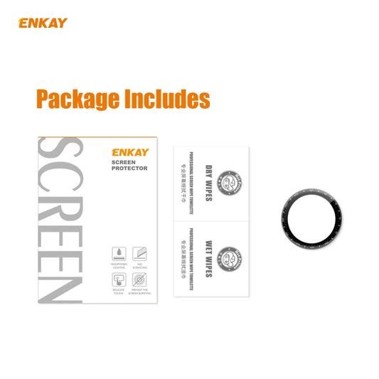 1 PC For Huawei WATCH 3 Pro 48mm ENKAY Hat-Prince 3D Full Coverage Soft PC Edge + PMMA HD Screen Protector Film by ENKAY