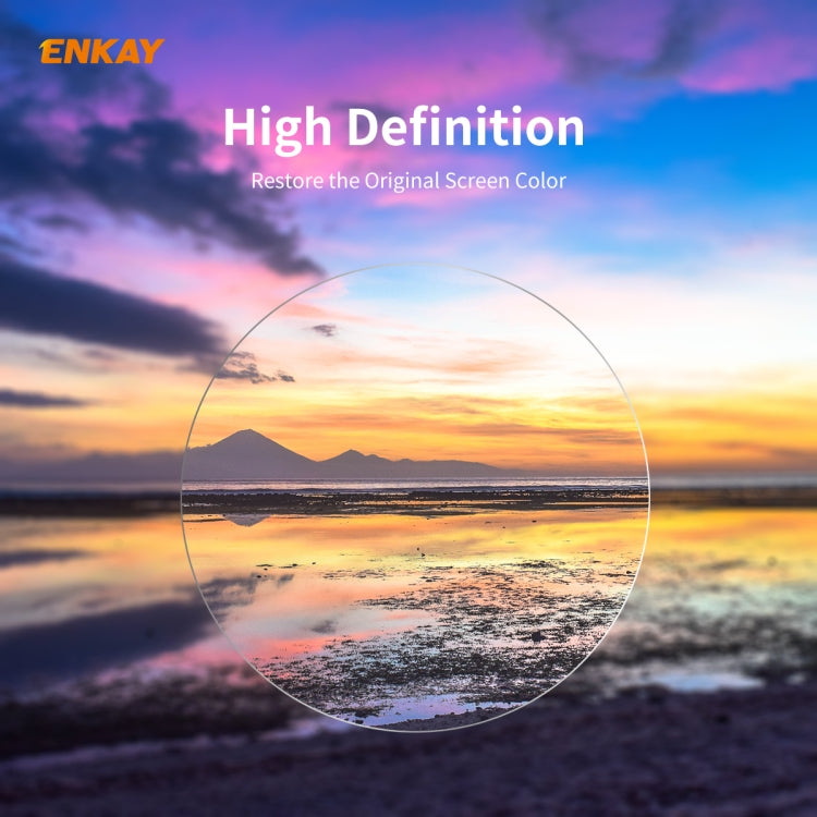 1 PC For Huawei WATCH 3 Pro 48mm ENKAY Hat-Prince 0.2mm 9H 2.15D Curved Edge Tempered Glass Screen Protector Watch Film by ENKAY