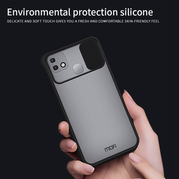 For Infinix HOT 10i MOFI Xing Dun Series Translucent Frosted PC + TPU Privacy Anti-glare Shockproof All-inclusive Protective Case(Green) - Infinix Cases by MOFI | Online Shopping UK | buy2fix