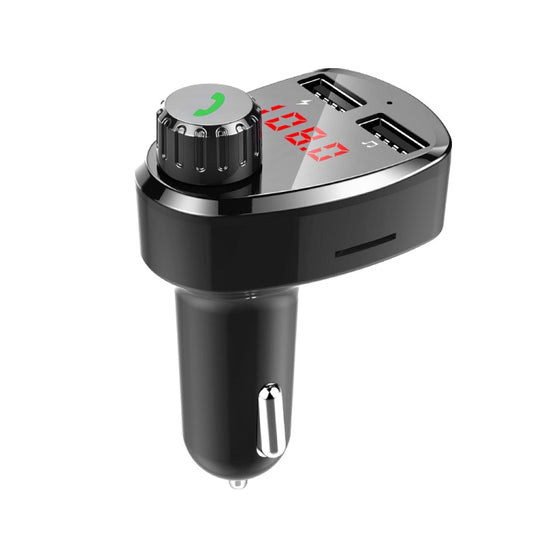 G13 Car MP3 Player Bluetooth Hands-free Device FM Transmitter Car Kit Dual USB Fast Charger - Bluetooth Car Kits by buy2fix | Online Shopping UK | buy2fix