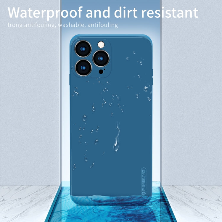 For iPhone 13 Pro PINWUYO Touching Series Liquid Silicone TPU Shockproof Case (Green) - iPhone 13 Pro Cases by PINWUYO | Online Shopping UK | buy2fix