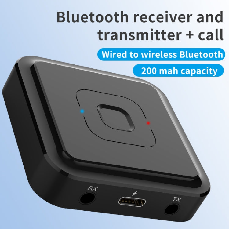 BT-22 5.1 Bluetooth Receiver &Transmitter 2 in 1 Supports Voice Calls - Apple Accessories by buy2fix | Online Shopping UK | buy2fix