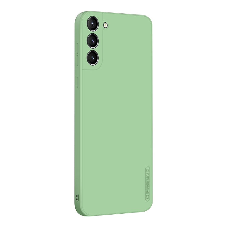 For Samsung Galaxy S21+ 5G PINWUYO Touching Series Liquid Silicone TPU Shockproof Case(Green) - Galaxy S21+ 5G Cases by PINWUYO | Online Shopping UK | buy2fix