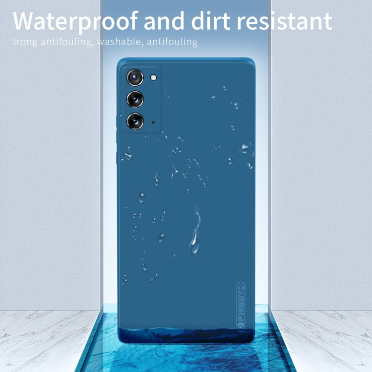 For Samsung Galaxy Note20 PINWUYO Touching Series Liquid Silicone TPU Shockproof Case(Green) - Galaxy Note20 Cases by PINWUYO | Online Shopping UK | buy2fix