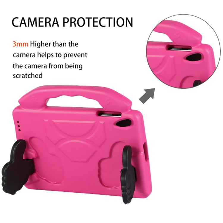 For Lenovo Tab M10 HD 2nd Gen TB-X306X/F/N 2020 EVA Shockproof Tablet Case with Thumb Bracket(Purple) by buy2fix